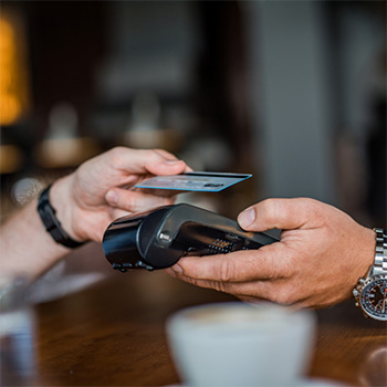 A credit card is tapped for tire service financing