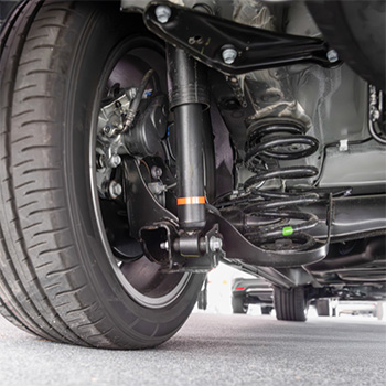A well-adjusted suspension for tire service in Pompano Beach