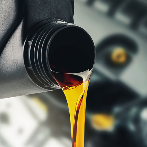 Oil gets poured in during oil changes in Pompano Beach